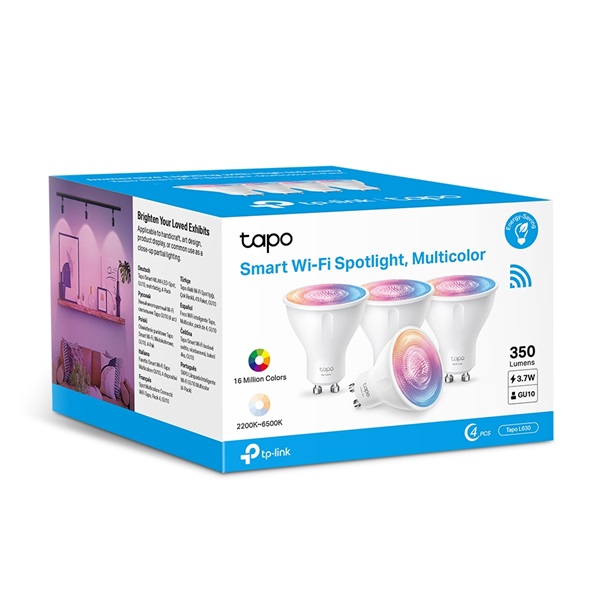 TP-Link Tapo L630 színes okos Wi-Fi spot izzó