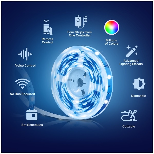 TP-Link Tapo L900-10 10m okos Wi-Fi LED szalag