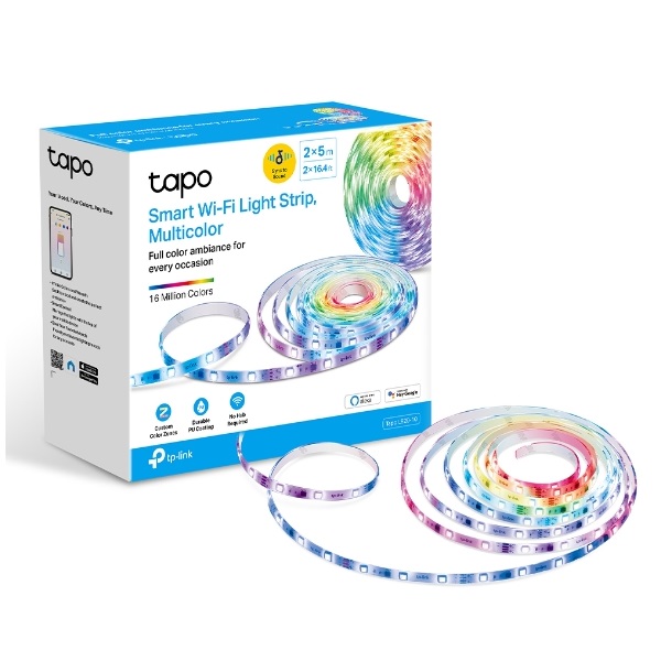 TP-Link Tapo L920-10 Multicolor Smart Wi-Fi-s 10 méteres LED szalag
