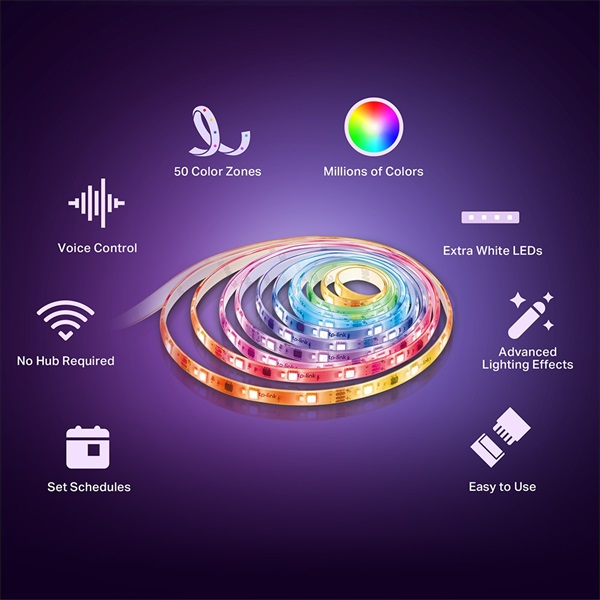 TP-Link Tapo L930-5 5m okos Wi-Fi LED szalag