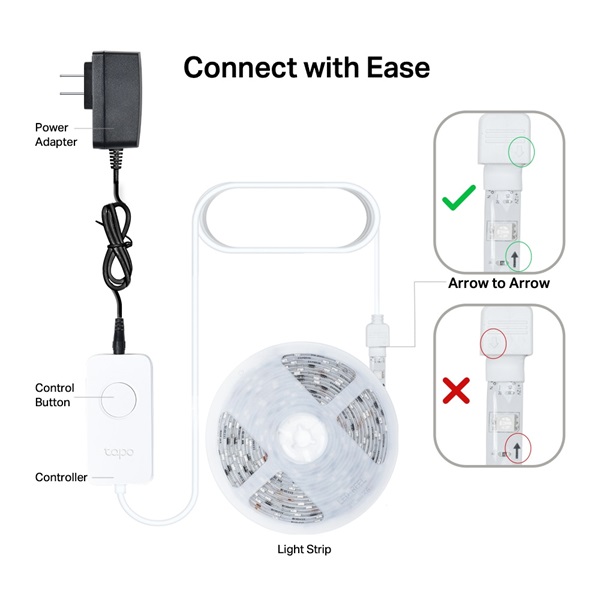 TP-Link Tapo L930-5 5m okos Wi-Fi LED szalag