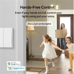 TP-Link Tapo S220 fehér okos villanykapcsoló
