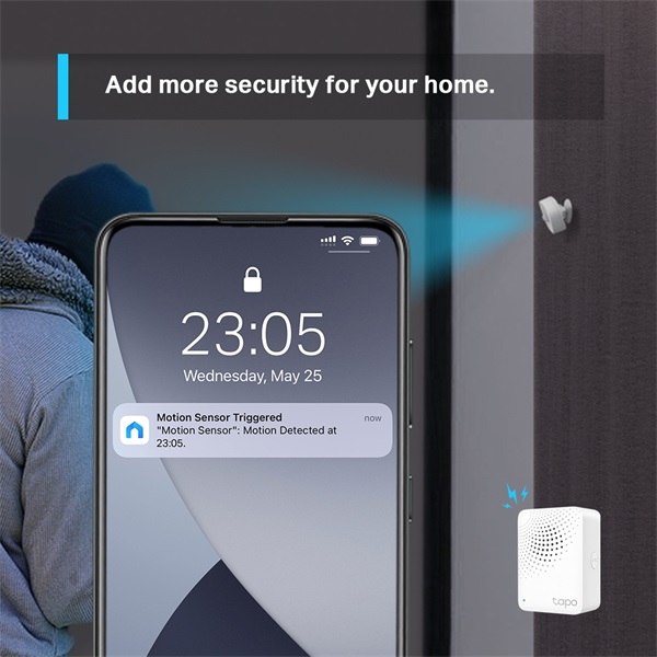 TP-Link Tapo T100 fehér okos mozgásérzékelő