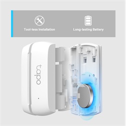TP-Link Tapo T110 fehér okos nyitásérzékelő
