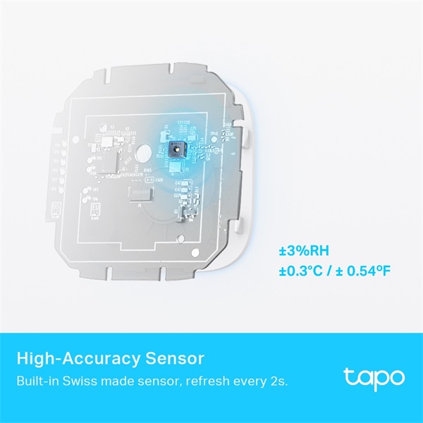 TP-Link Tapo T315 fehér okos hőmérséklet és páratartalom jelző