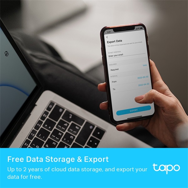 TP-Link Tapo T315 fehér okos hőmérséklet és páratartalom jelző