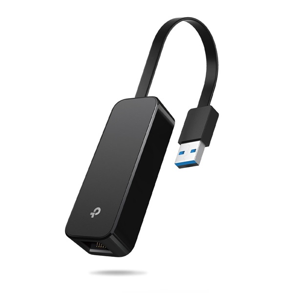 TP-Link UE306 Gigabit Ethernet-USB 3.0 fekete átalakító adapter