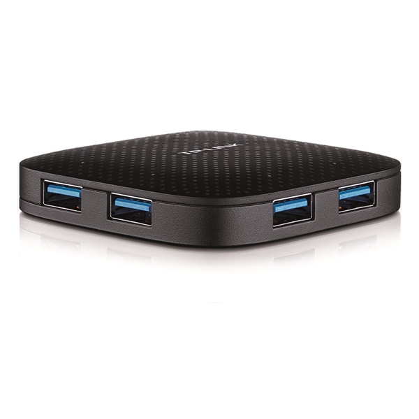TP-Link UH400 4portos fekete USB3.0 HUB