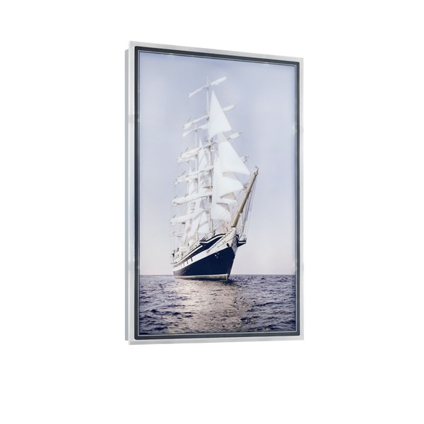 TRIO R22149101 Clipper 62x42 cm fali lámpa (Újszerű)