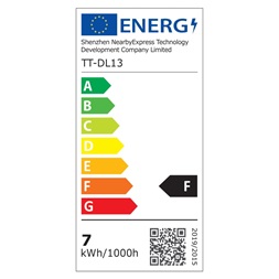 Taotronics TT-DL13 alumínium fekete LED lámpa