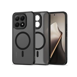 Tech-Protect TP334728 Xiaomi 15T Magmat Magsafe matt fekete szilikon tok