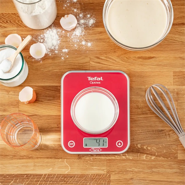Tefal BC5003V2 Optiss málnapiros konyhai mérleg