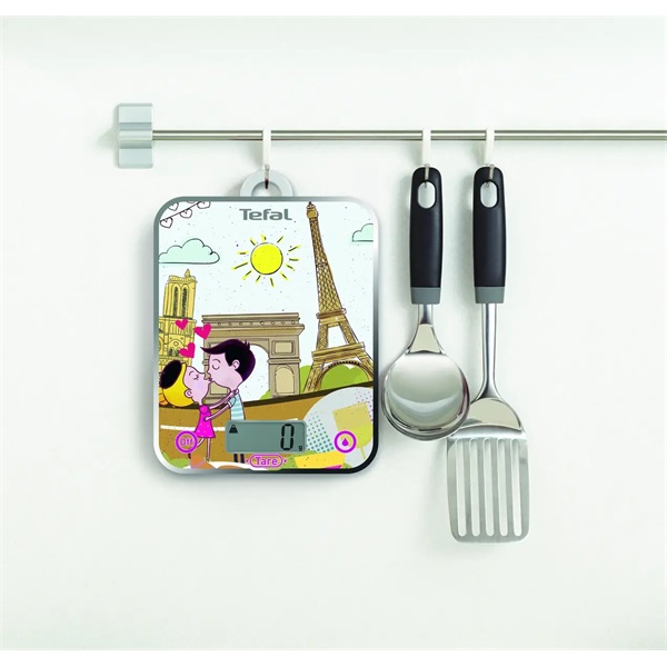 Tefal BC5125V1 Optiss Decor mintás konyhai mérleg