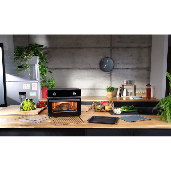 Tefal FW606810 Easy Fry fekete 20 L-es multifunkciós forrólevegős sütő