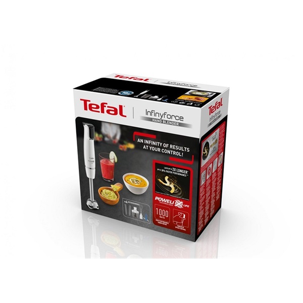 Tefal HB944138 InfinyForce 4in1 fehér botmixer szett