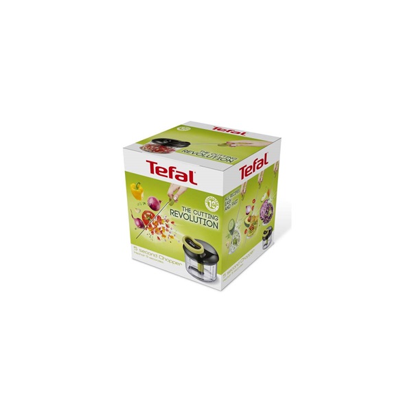 Tefal K1320404 5 Second Chopper 0,9L fekete-zöld kézi aprító