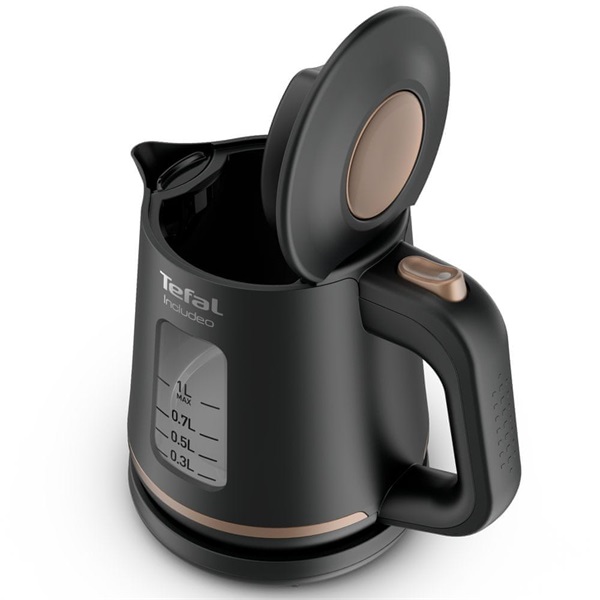 Tefal KI533811 1L-es fekete vízforraló (Újszerű)