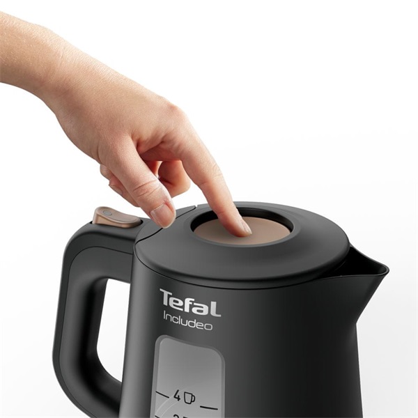 Tefal KI533811 1L-es fekete vízforraló (Újszerű)