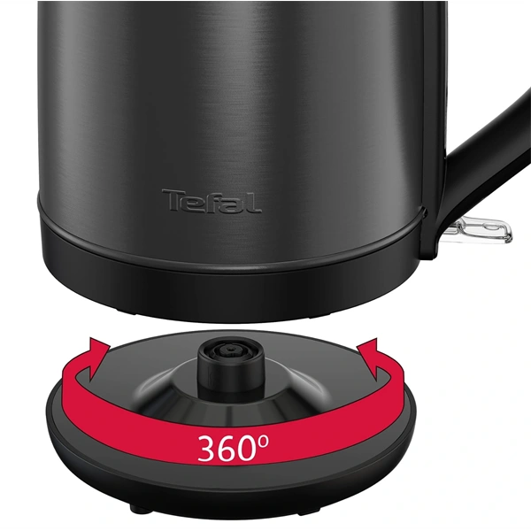 Tefal KO5S08E0 Subito 1,7L-es fekete vízforraló
