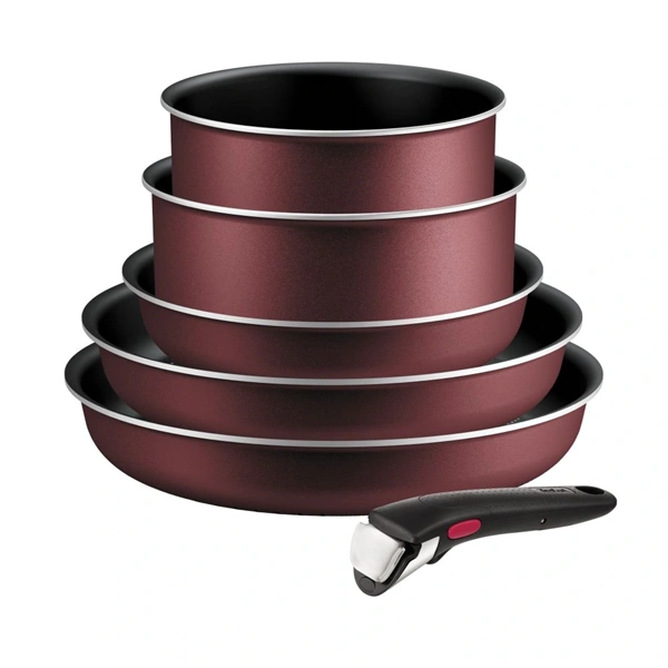 Tefal L7249802 Simply Cook 6 részes rozsdamentes acél edénykészlet