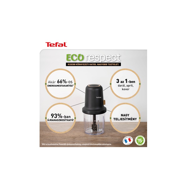 Tefal MQ80E838 0,5L fekete aprító