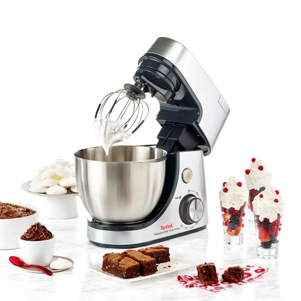 Tefal QB516D38 Masterchef Gourmet 1100W, 4,6L, ezüst konyhai robotgép
