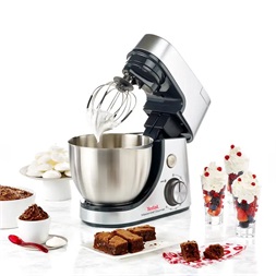 Tefal QB516D38 Masterchef Gourmet 1100W, 4,6L, ezüst konyhai robotgép