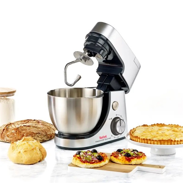 Tefal QB516D38 Masterchef Gourmet 1100W, 4,6L, ezüst konyhai robotgép