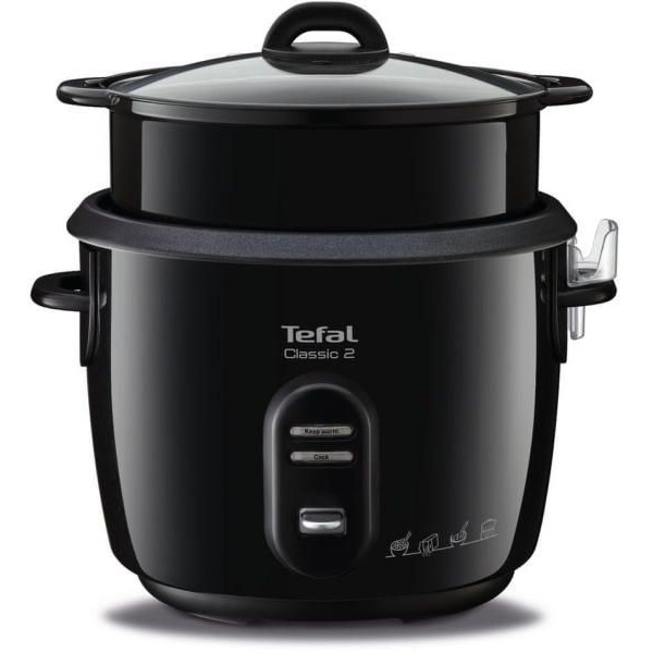 Tefal RK103811 Classic fekete 10 személyes rizsfőző (Újracsomagolt)