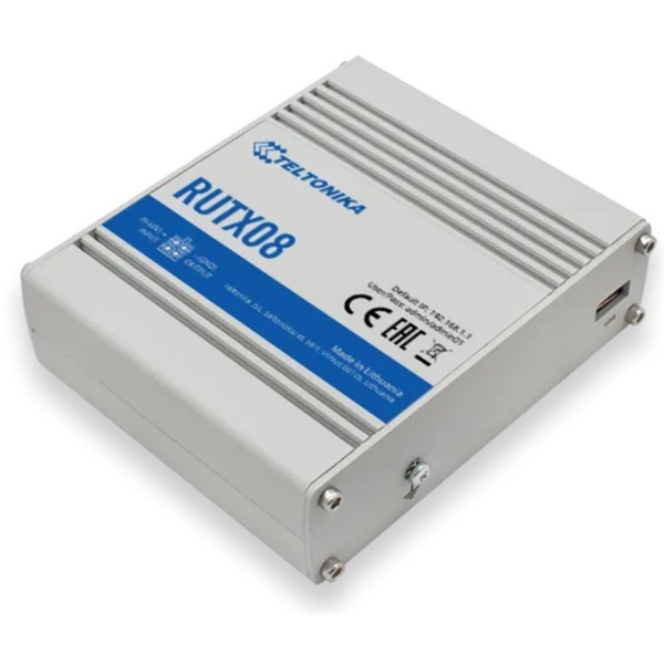 Teltonika RUTX08 3xGbE LAN Gigabit ipari Ethernet router