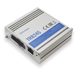 Teltonika TRB245 1x10/100Mbps LAN 2xminiSIM 4G/LTE CAT4 ipari gateway