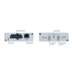 Teltonika TRB255 1x10/100Mbps LAN 2xminiSIM 4G/LTE CAT-M1 Vezeték nélküli ipari gateway