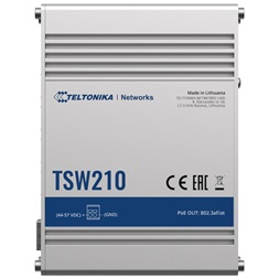 Teltonika TSW210 8x GbE LAN 2x SFP port nem menedzselhető switch