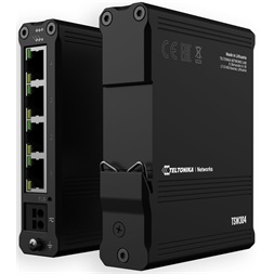 Teltonika TSW304 4x GbE LAN nem menedzselhető switch