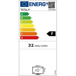 Tesla 32" 32T312SH HD ready ezüst LED TV
