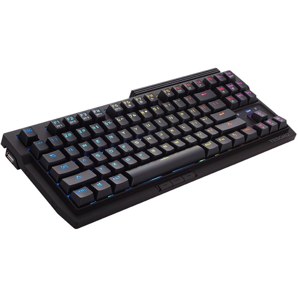 Tesoro Tizona Spectrum Kailh RED switch RGB UK billentyűzet