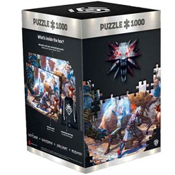 The Witcher: Geralt & Triss in Battle 1000 darabos puzzle