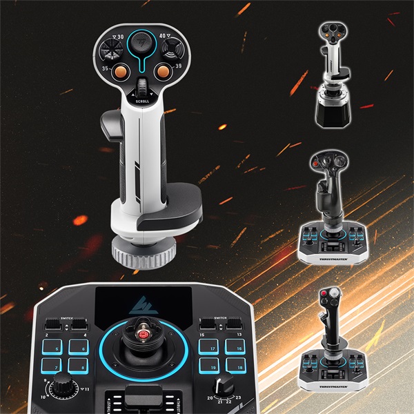 Thrustmaster 2960920 Sol-R 1 Flightstick USB PC joystick