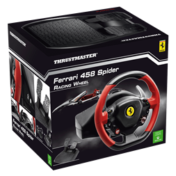 Thrustmaster 4460105 Ferrari 458 Spider kormány Xbox One + pedál (Újracsomagolt)