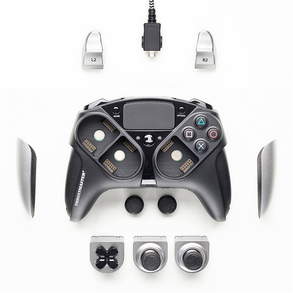 Thrustmaster 4160766 Eswap Pro PS4 kontrollerhez ezüst cserélhető modul