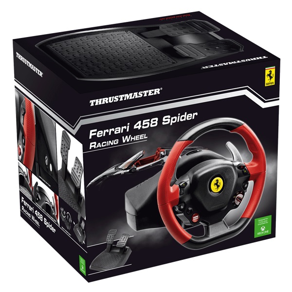 Thrustmaster 4460105 Ferrari 458 Spider Xbox One kormány + pedál