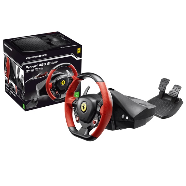 Thrustmaster 4460105 Ferrari 458 Spider Xbox One kormány + pedál