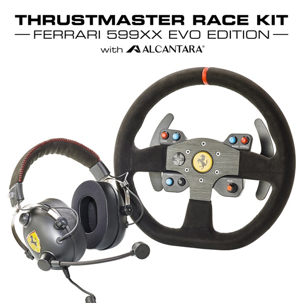 Thrustmaster Ferrari Race KIT with Alcantara kormány + headset