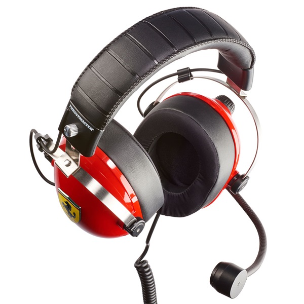 Thrustmaster T. Racing Scuderia Ferrari Edition headset