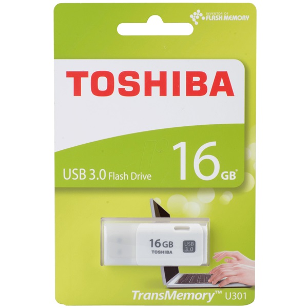 Toshiba UT16GHW3 16GB USB3.0 "Hayabusa" fehér Flash Drive