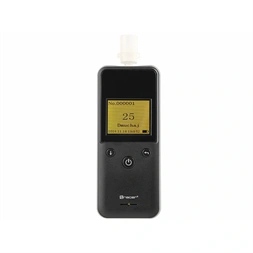 Tracer BreathEZ-2B, LCD, félvezető érzékelő, akkumulátor, fekete elektronikus alkoholszonda