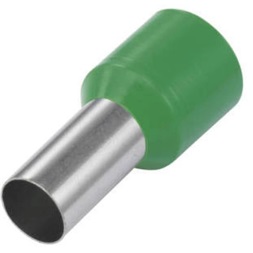 Tracon E126 100db/csomag 16 mm2 szigetelt zöld érvéghüvely