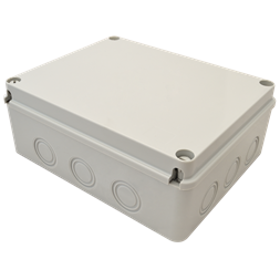 Tracon MED25209 teli fedéllel 250x200x90mm IP67 kötődoboz