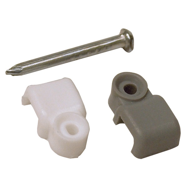 TRACON N0F-20 20db fehér telefonkábelszorító bilincs