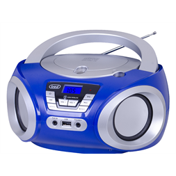Trevi CMP 544BT hordozható CD/Bluetooth/FM/USB/AUX kék boombox